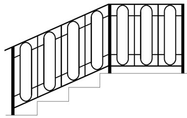 Перила для лестниц